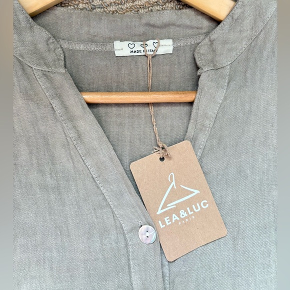 NWT. NEW 100% Linen dress - Picture 4 of 7